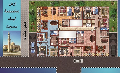 المسقط الأفقي للمتكرر